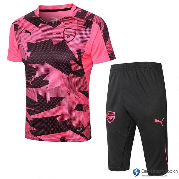 Camiseta Entrenamiento Arsenal Conjunto Completo 2017-18 Rosa